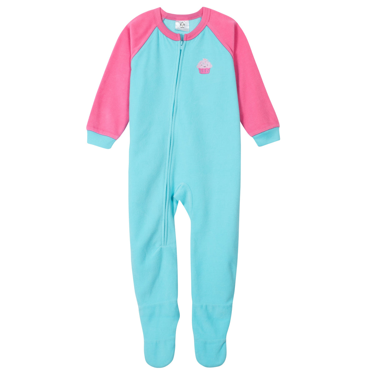 2-Pack Toddler Girls Cupcakes Blanket Sleepers, view 2