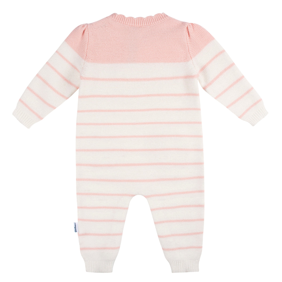 Baby Girls Bear Romper, view 4