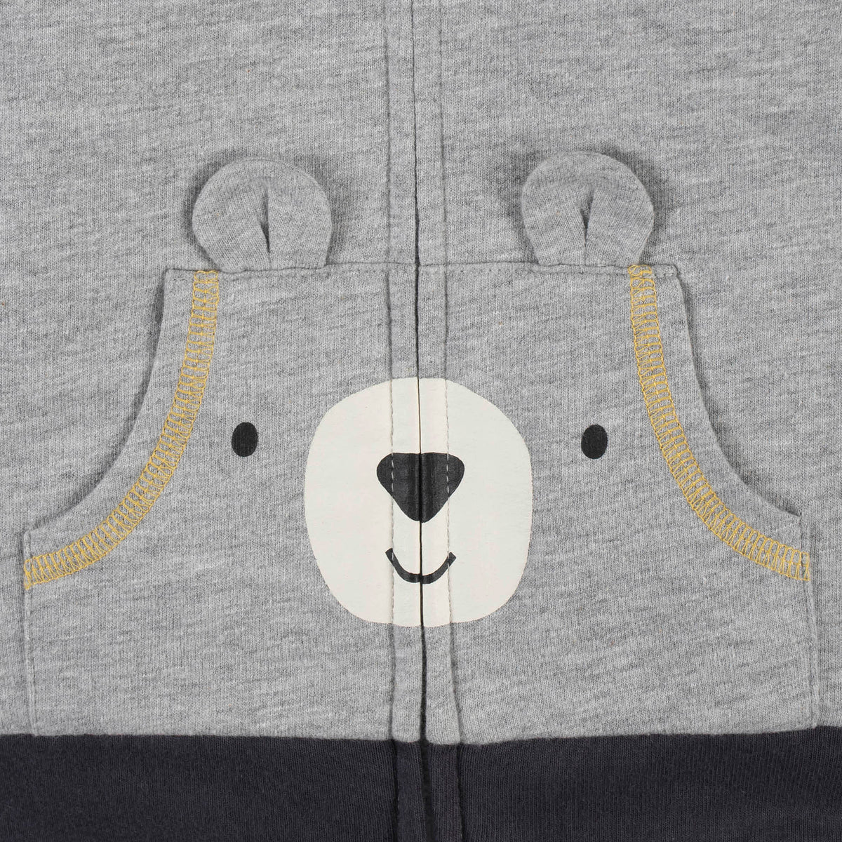 2-Piece Baby & Toddler Boys Bear Hoodie & Active Pant Set, view 4