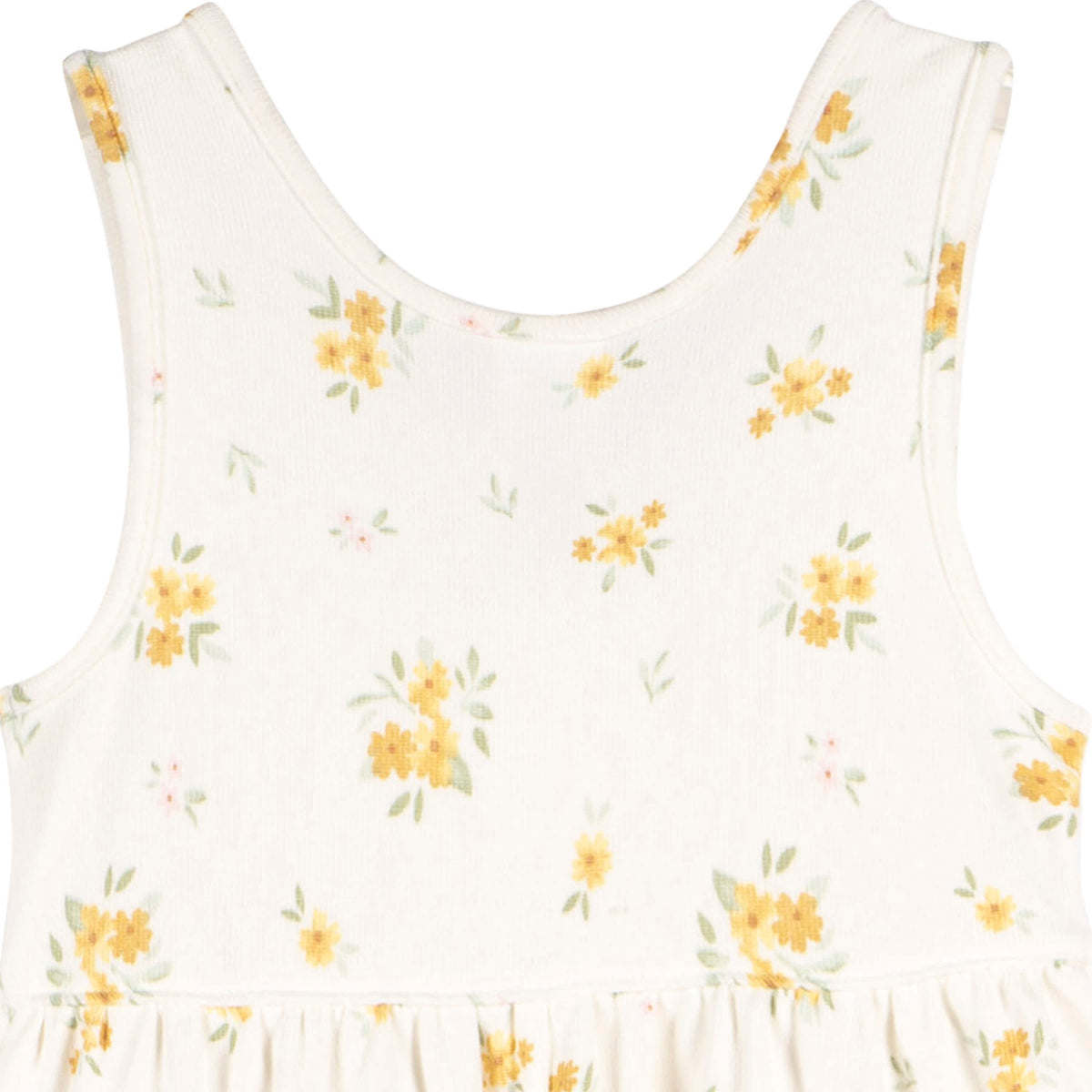 Toddler Girls Bouquets Hacci Romper, view 3