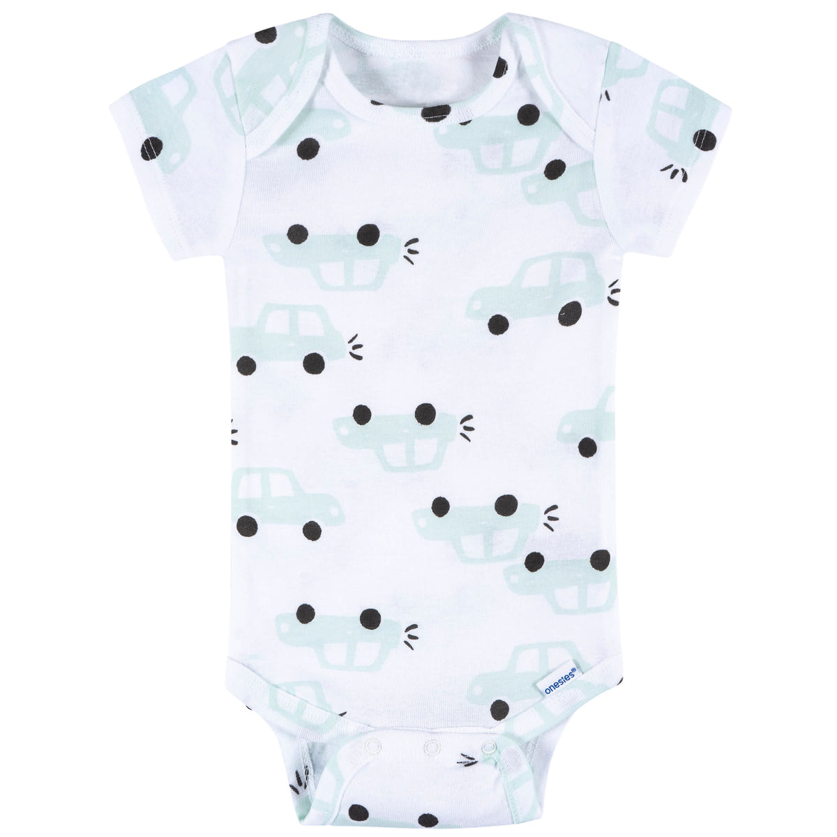 8-Pack Baby Boys Hello Friends Short Sleeve Onesies Bodysuits, view 5