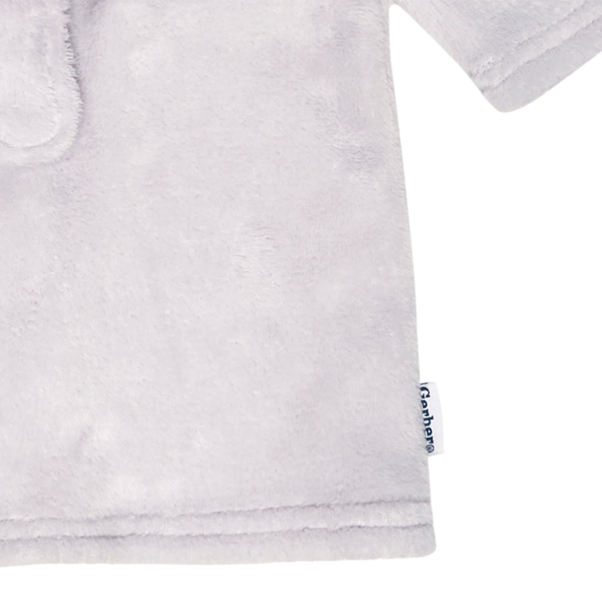 Baby Neutral Grey Elephant Robe, view 6