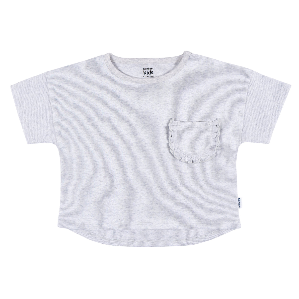 3-Pack Infant and Toddler Girls Flower T-Shirts, view 4