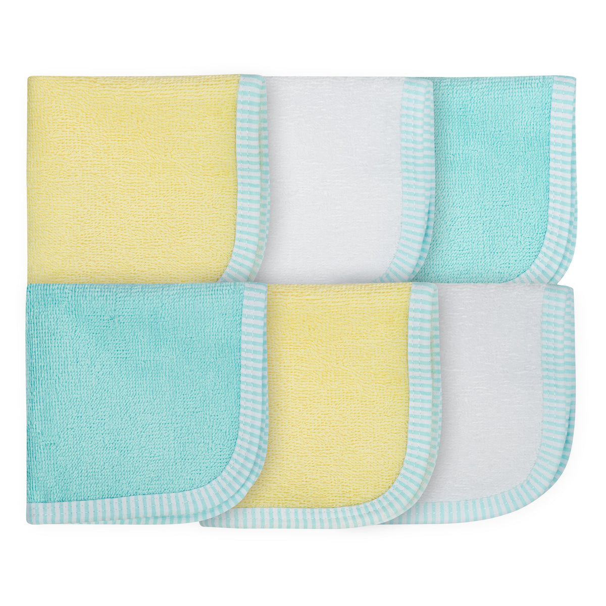 6-pack Neutral Woven Washcloth