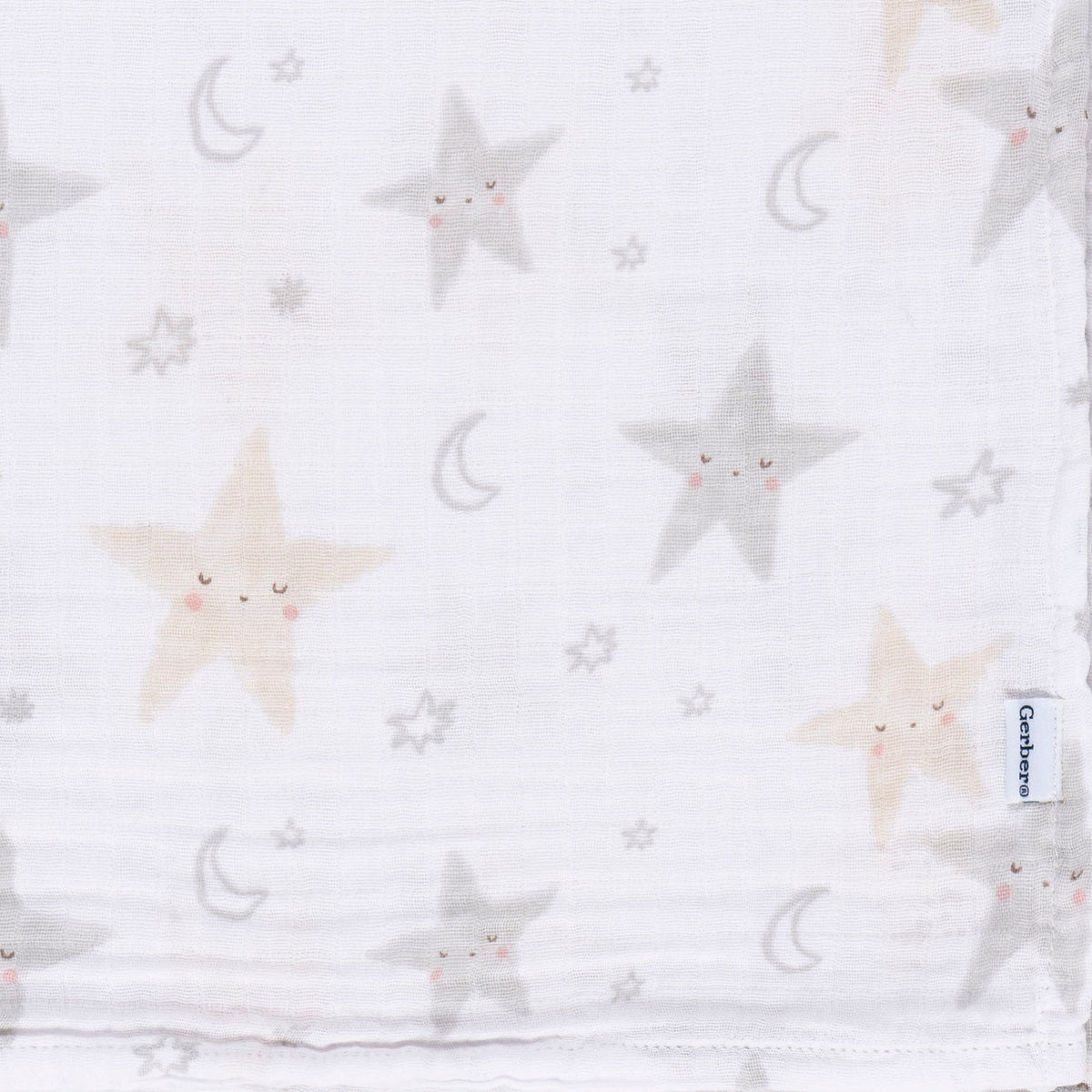 2-Pack Baby Neutral Celestial Muslin Blanket, view 5