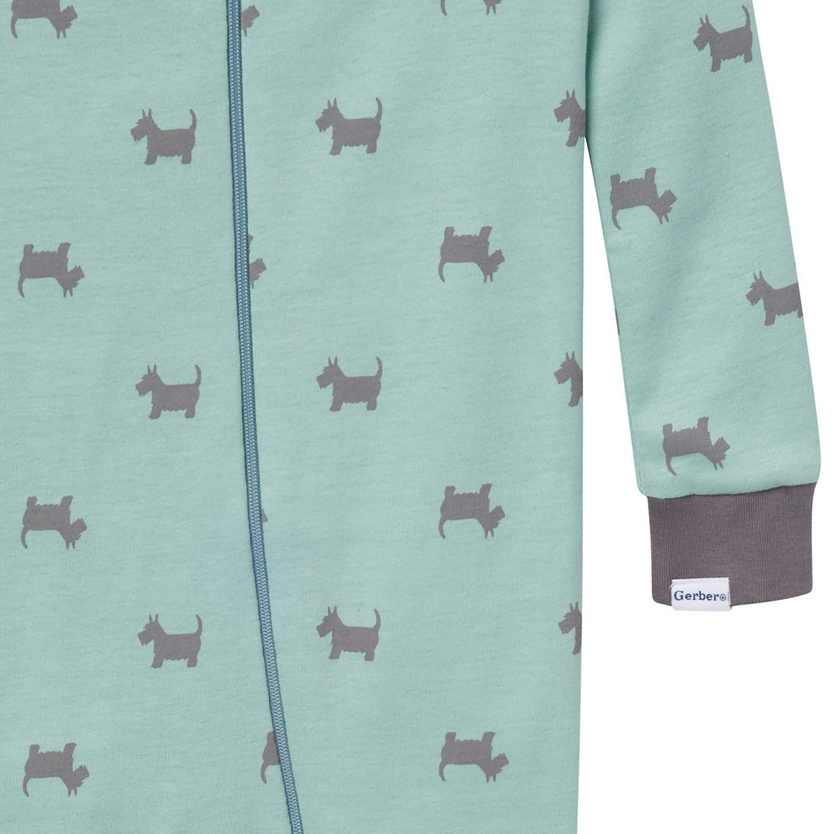 3-Pack Baby & Toddler Neutral Dog Snug-Fitting Footless Pajamas, view 5