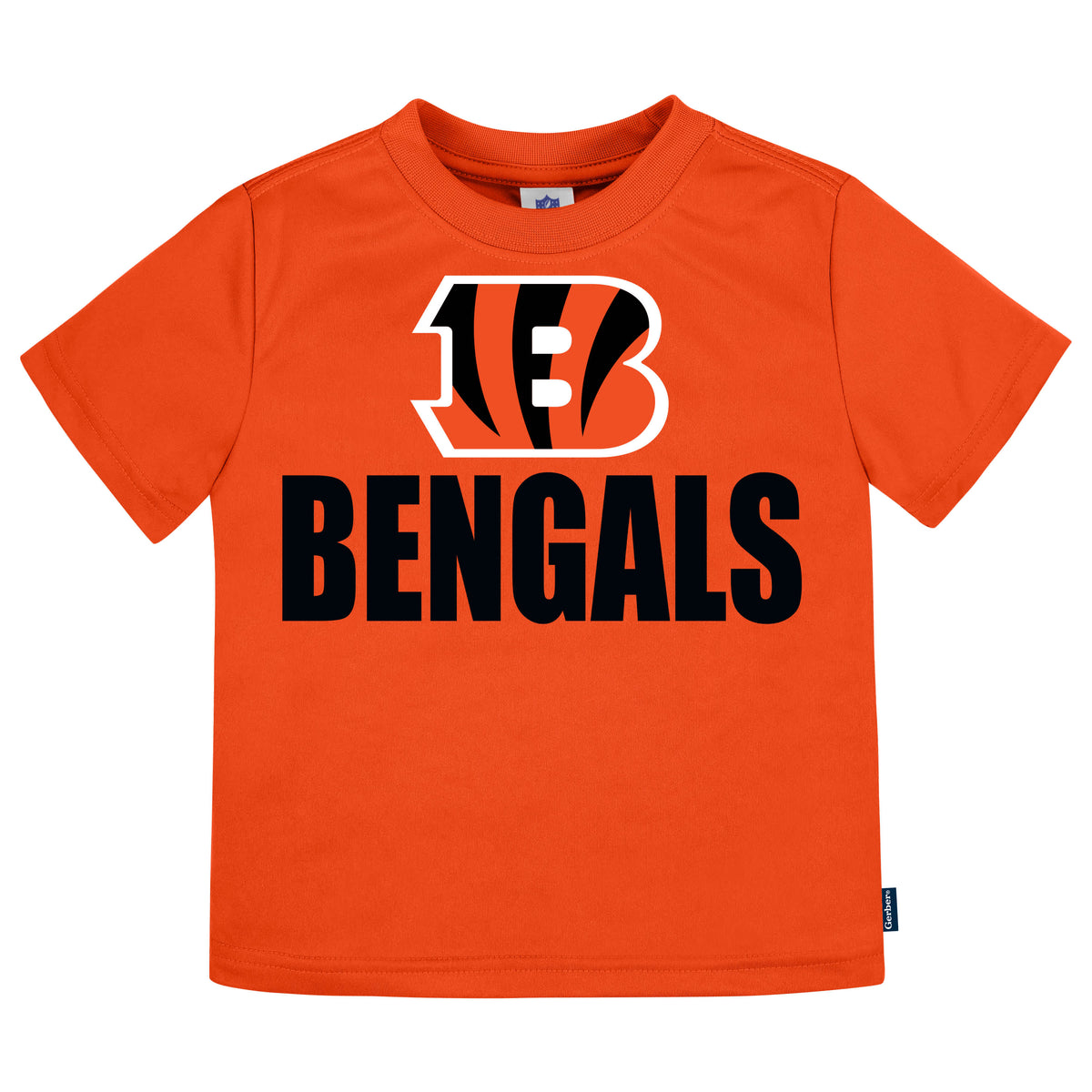 3-Pack Infant & Toddler Boys Bengals Short Sleeve Tees, view 2
