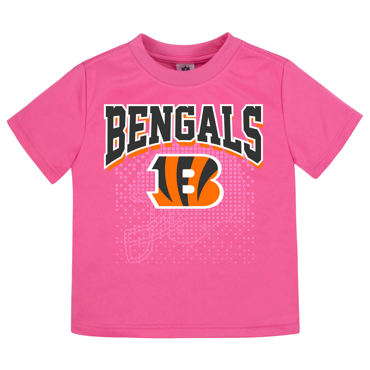 Cincinatti Bengals Toddler Girls Short Sleeve Tee Shirt