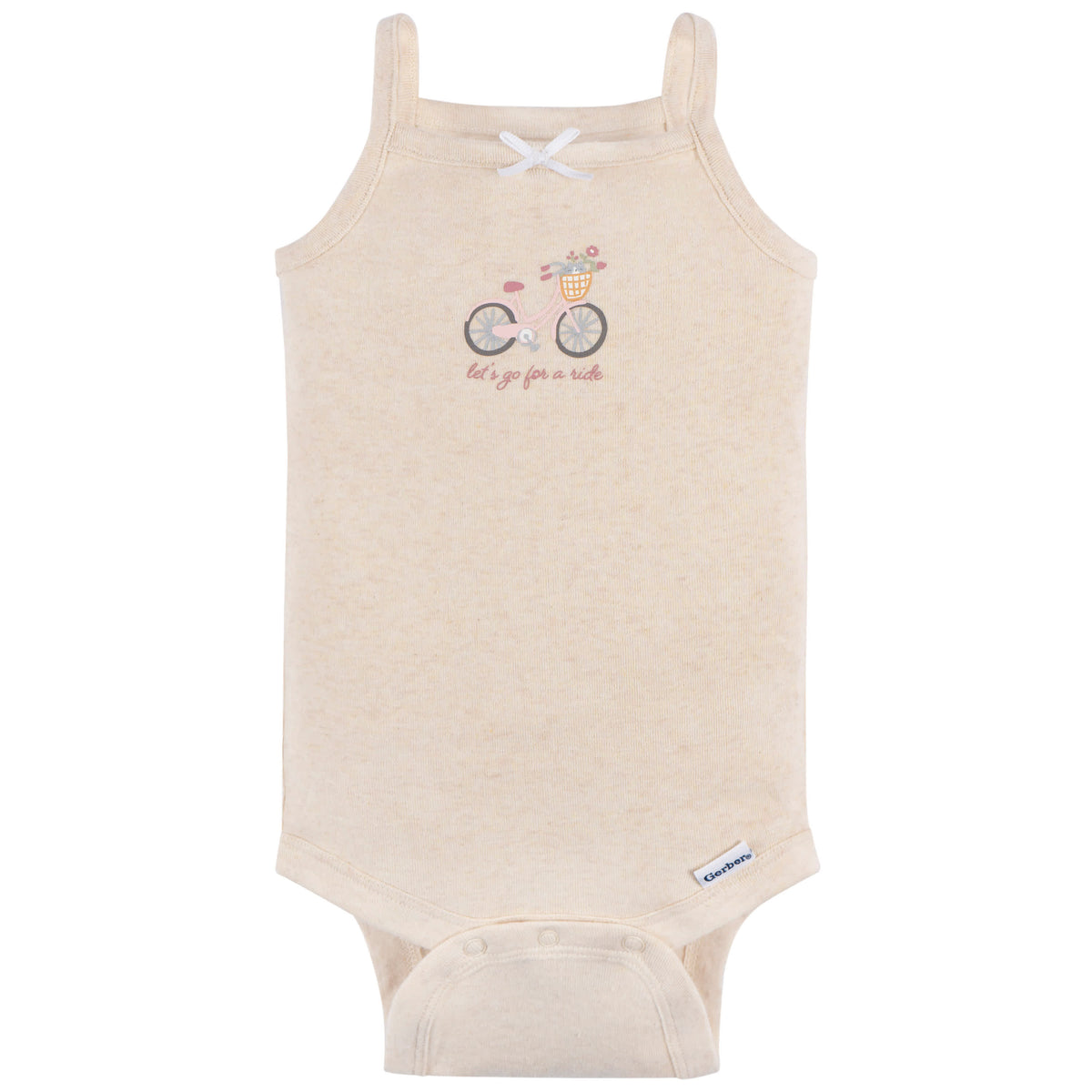 4-Pack Baby Girls Green Foral Sleeveless Onesies Bodysuits, view 8