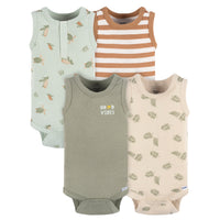 4-Pack Baby Boys Sea Turtles Onesies® Bodysuits