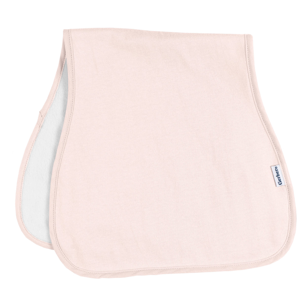 5-Pack Baby Girls Pink Blue Burpcloth, view 7