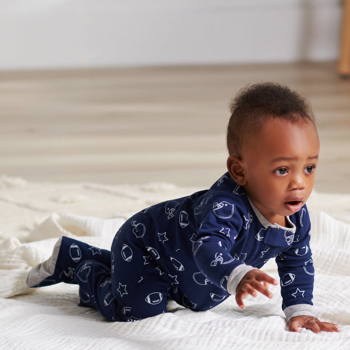 4-Pack Baby Boys All Star Sleep 'N Plays, view 3