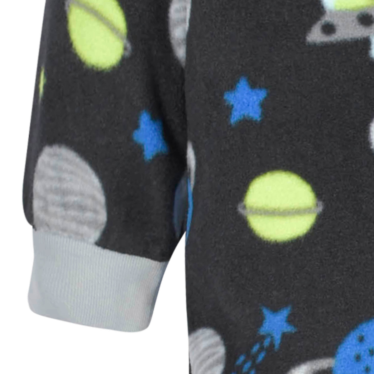 2-Pack Baby & Toddler Boys Deep Space Fleece Pajamas, view 6