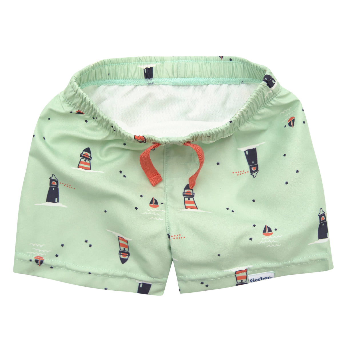 2-Piece Baby & Toddler Boys Sailboat Rashguard Set, view 9