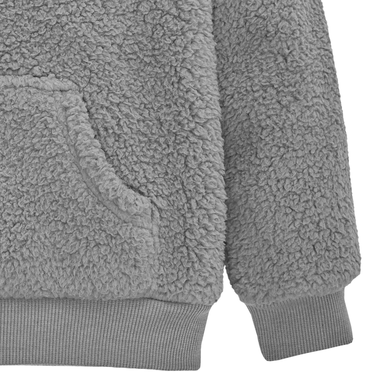 Infant & Toddler Boys Packers 1/4 Zip Sherpa Top, view 3