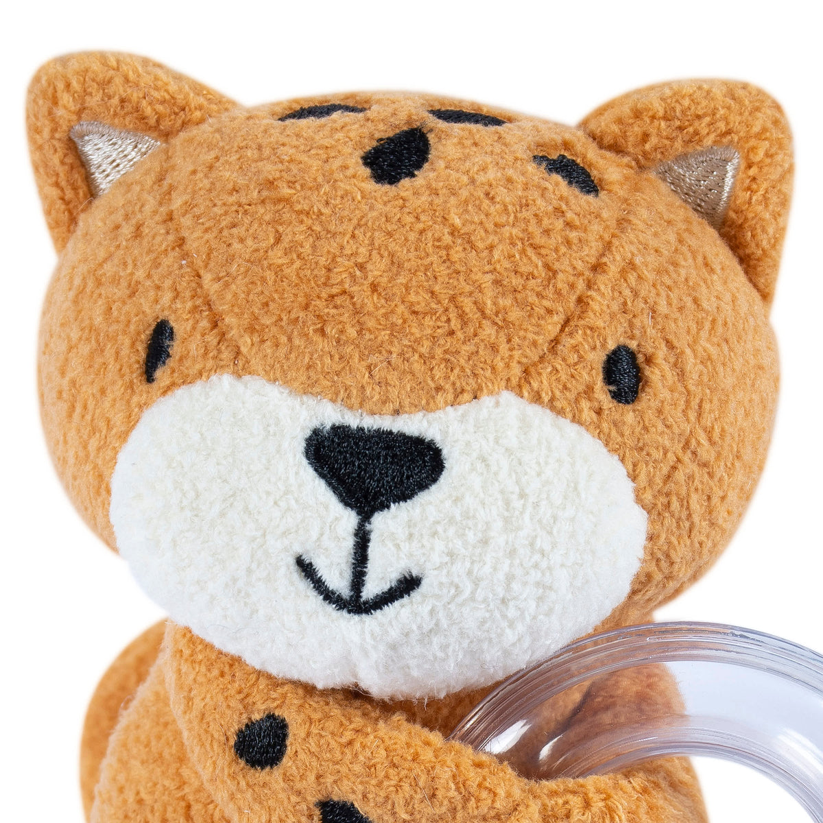 2-Piece Baby Cheetah & Crocodile Rattle and Teether Set, view 6