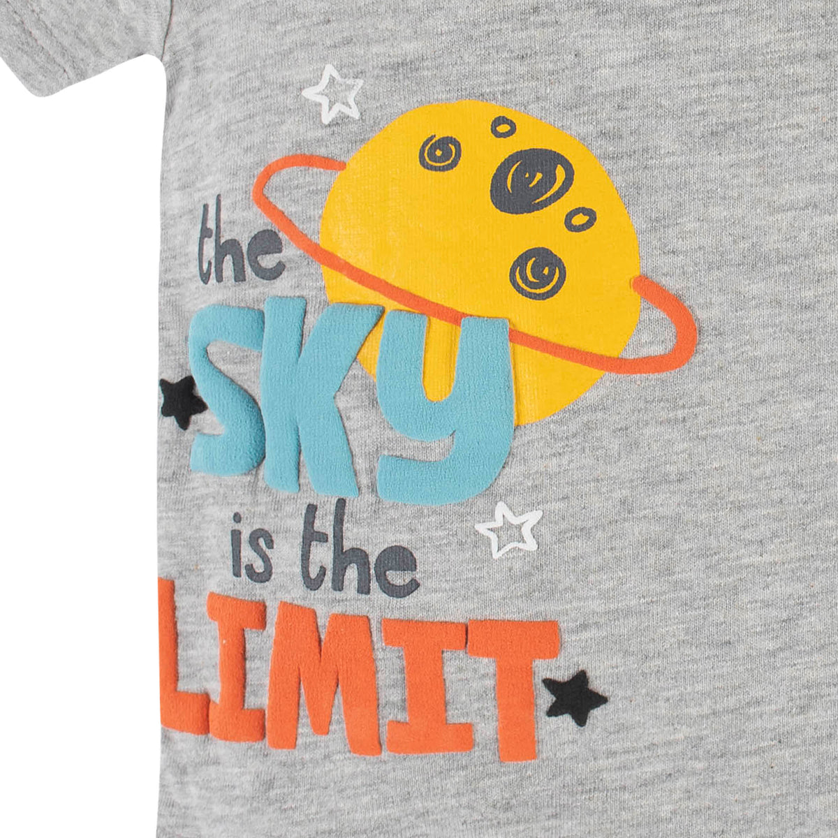 2-Piece Baby & Toddler Boys Blast Off Pocket Tee & Knit Shorts Set, view 10