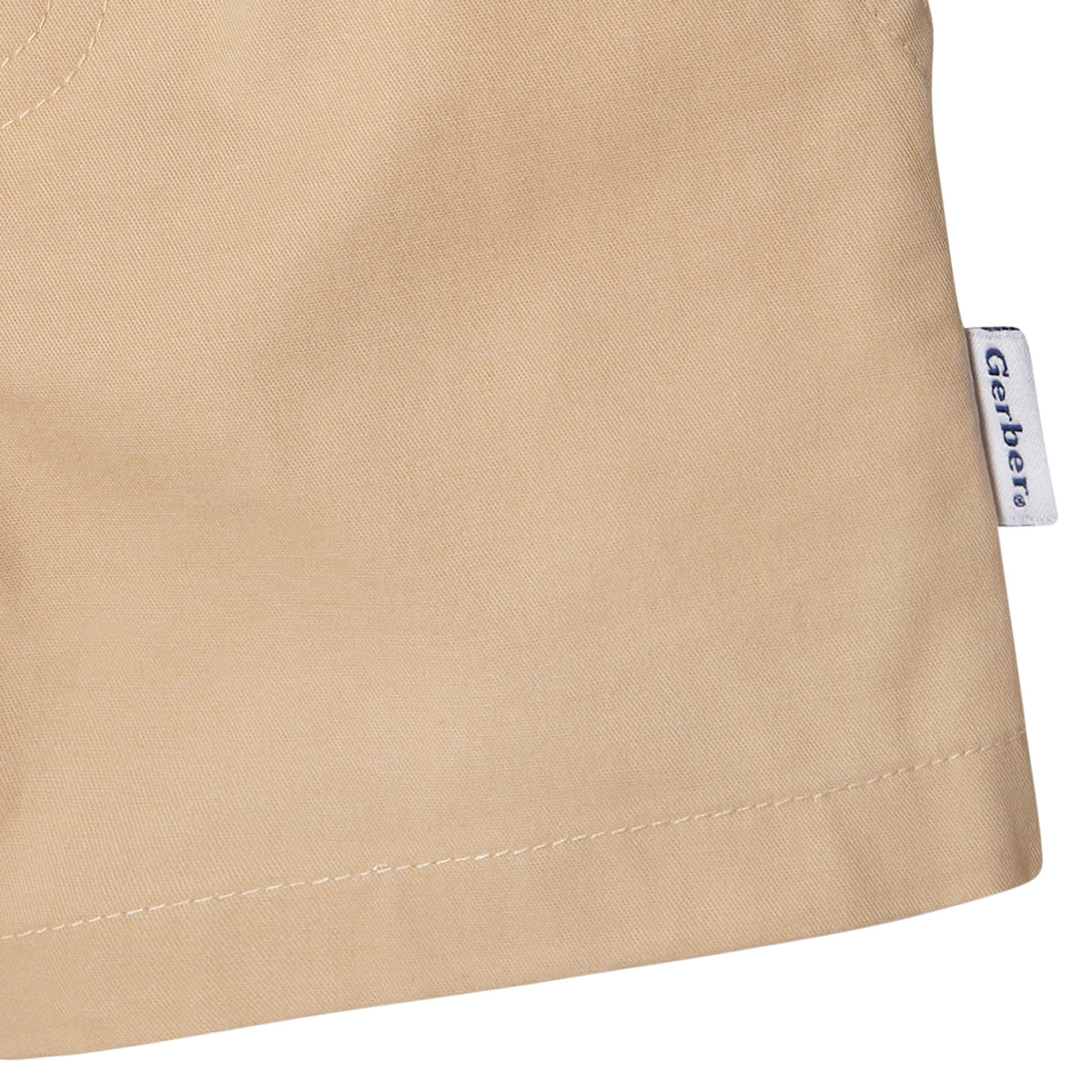 2-Pack Baby & Toddler Boys Olive and Dark Khaki Twill Shorts, view 6