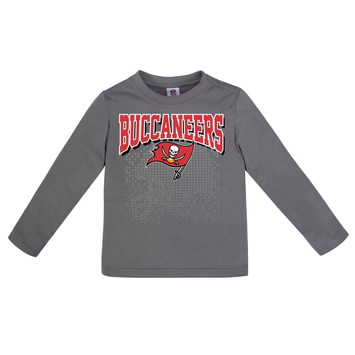 Tampa Bay Buccaneers Toddler Boys Long Sleeve Tee Shirt