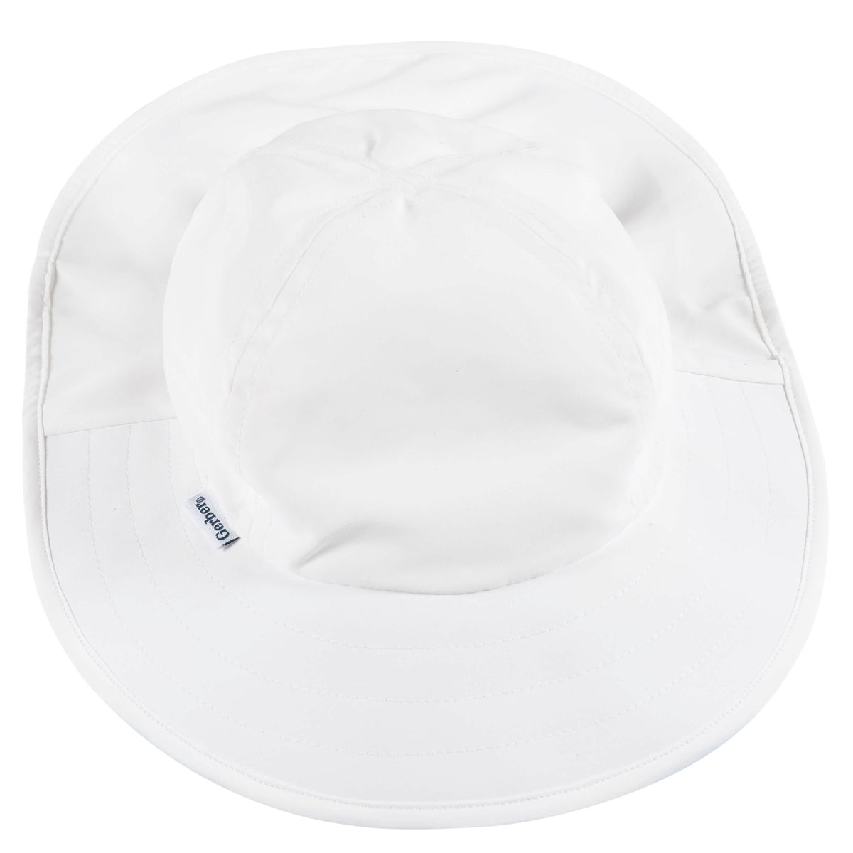 Baby Neutral White Swim Hat, view 4