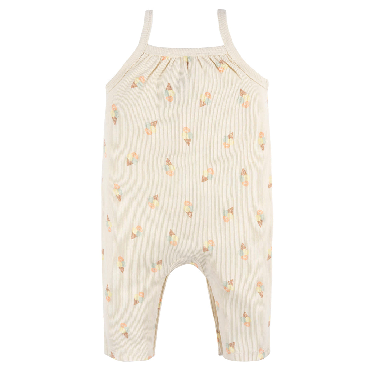 Baby Girls Ice Cream Romper, view 4