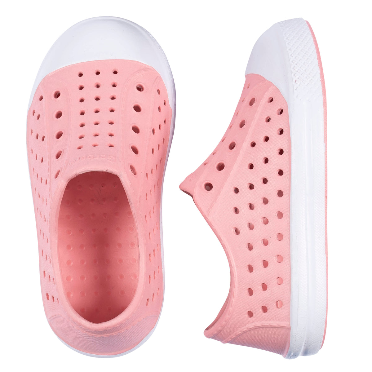 Infant & Toddler Girls Coral EVA Slip-On Shoe, view 2