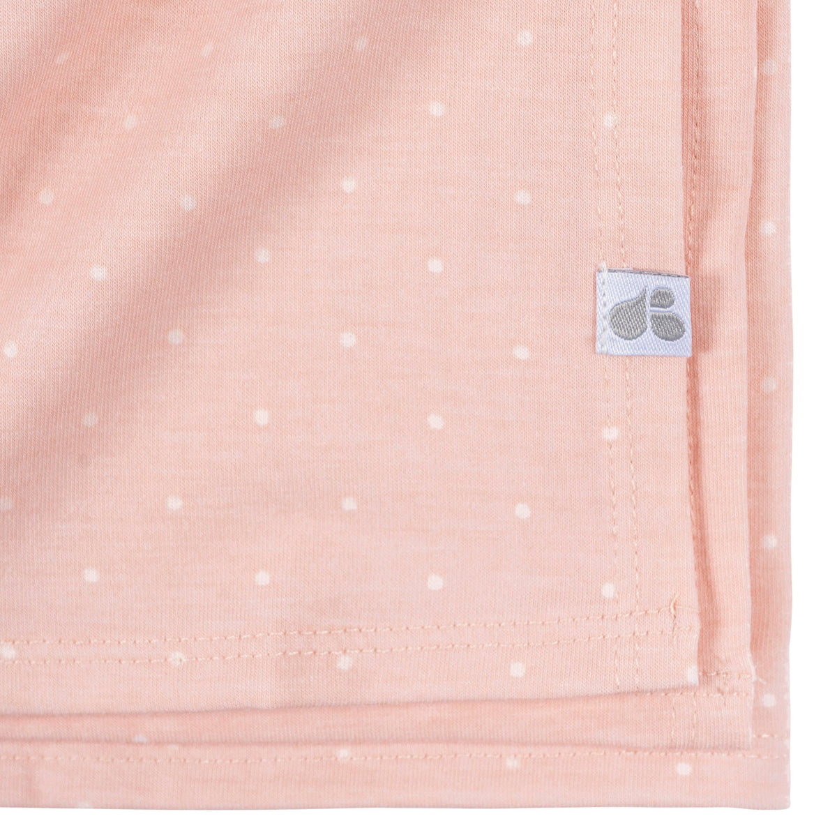2-Piece Baby Girls Pink Swaddle Blanket & Headband Set, view 4