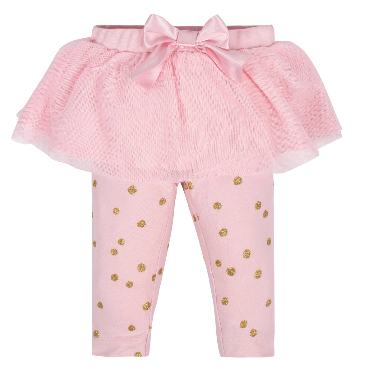 2-Piece Toddler Girls Love Shirt and Tutu Legging Set, view 2