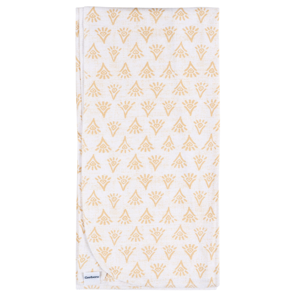 4-Pack Baby Girls Animal Geo Flannel Blankets, view 3