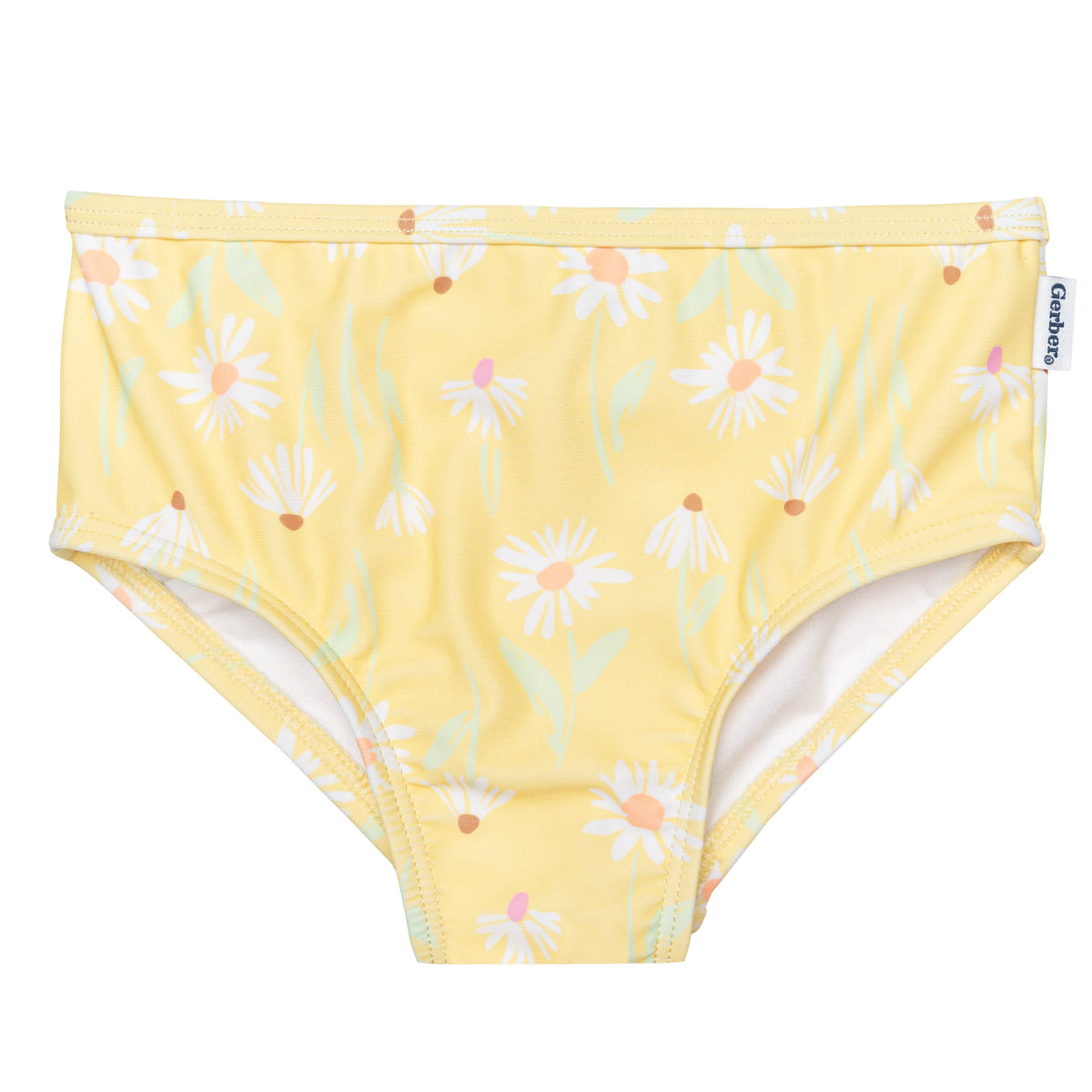 2-Piece Toddler Girls Daises Swimsuit, view 8