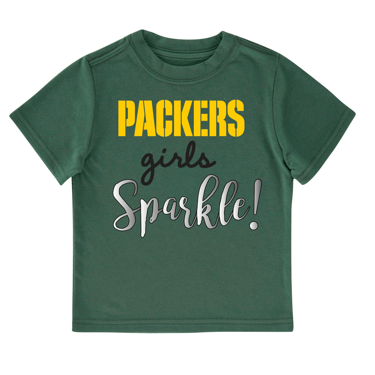 Green Bay Packers Toddler Girls Short Sleeve Tee