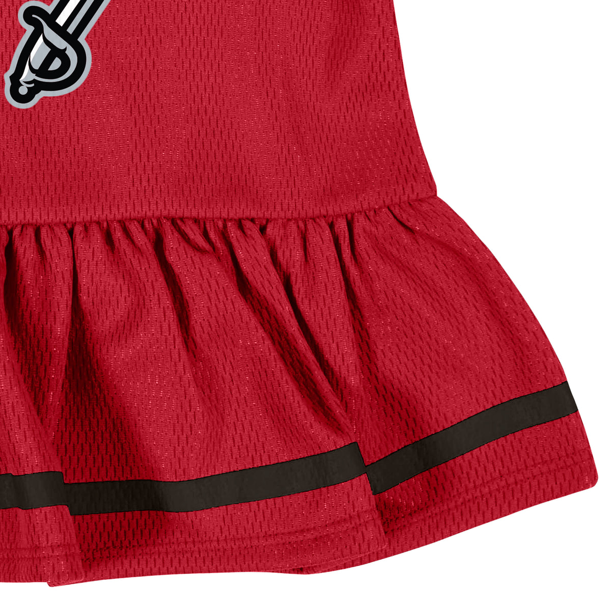 2-Piece Baby Girls Buccaneers Dress & Diaper Cover Set, view 5