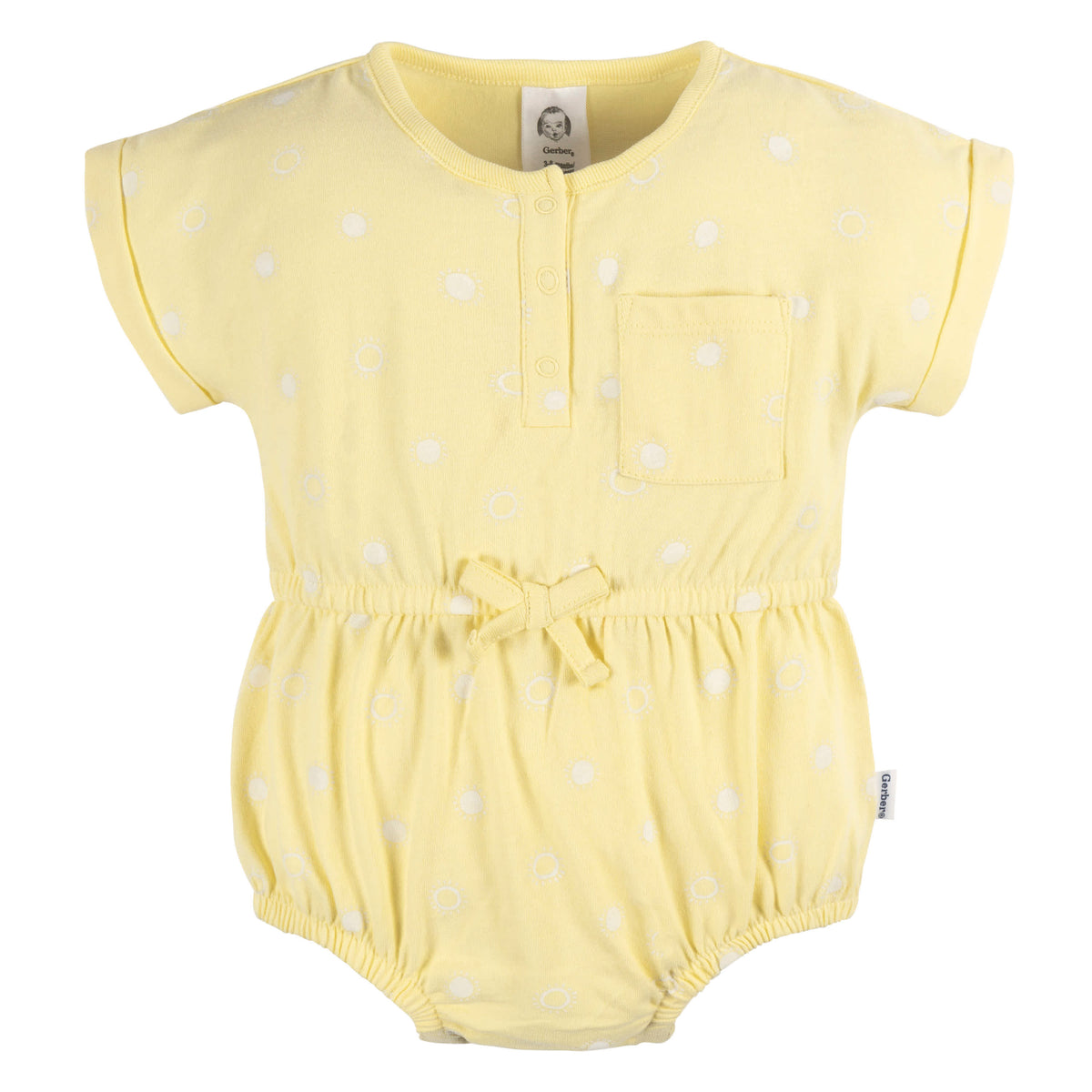 2-Pack Baby Girls Sailboats Romper, view 3