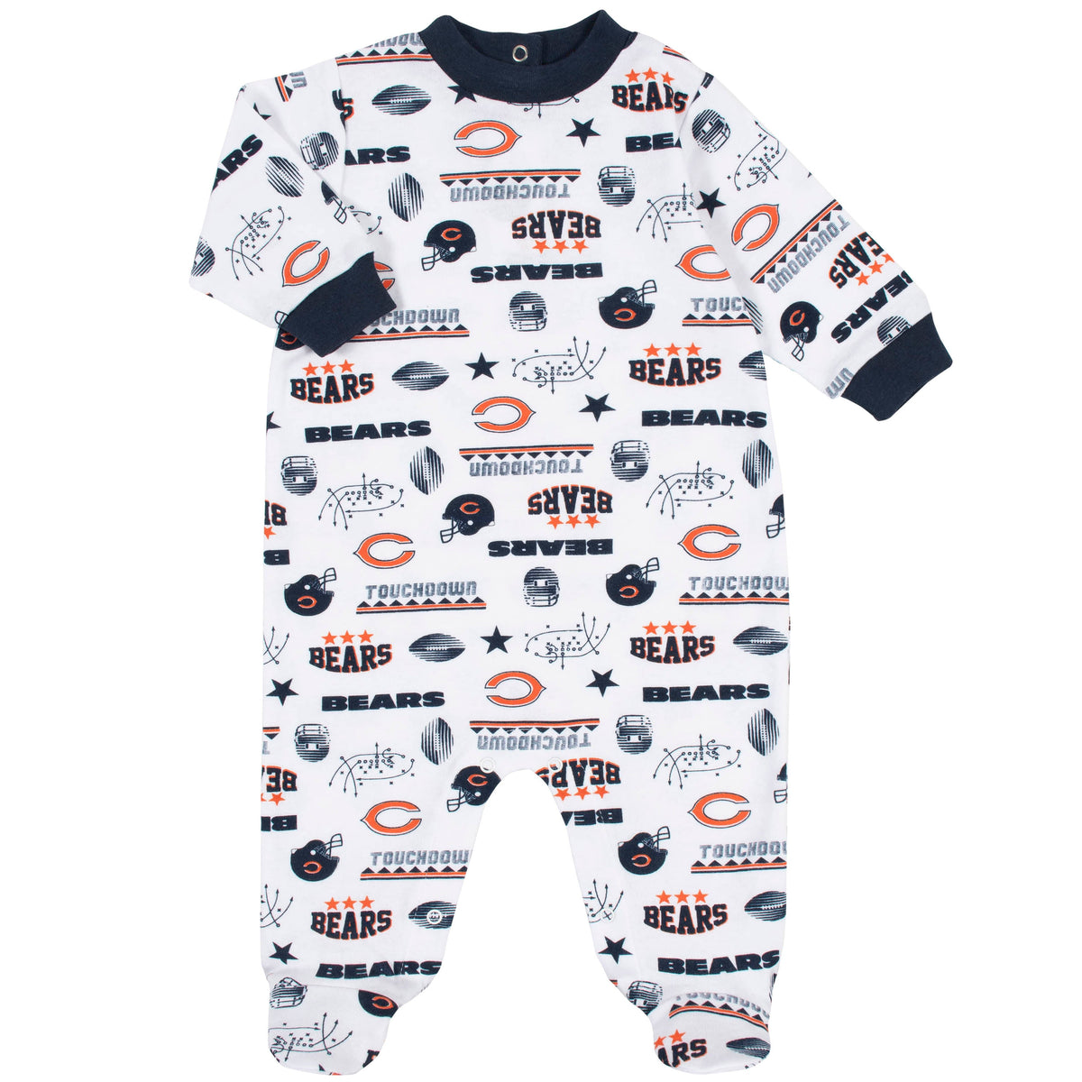 3-Piece Baby Boys Bears Bodysuit, Sleep 'N Play, and Cap Set, view 2