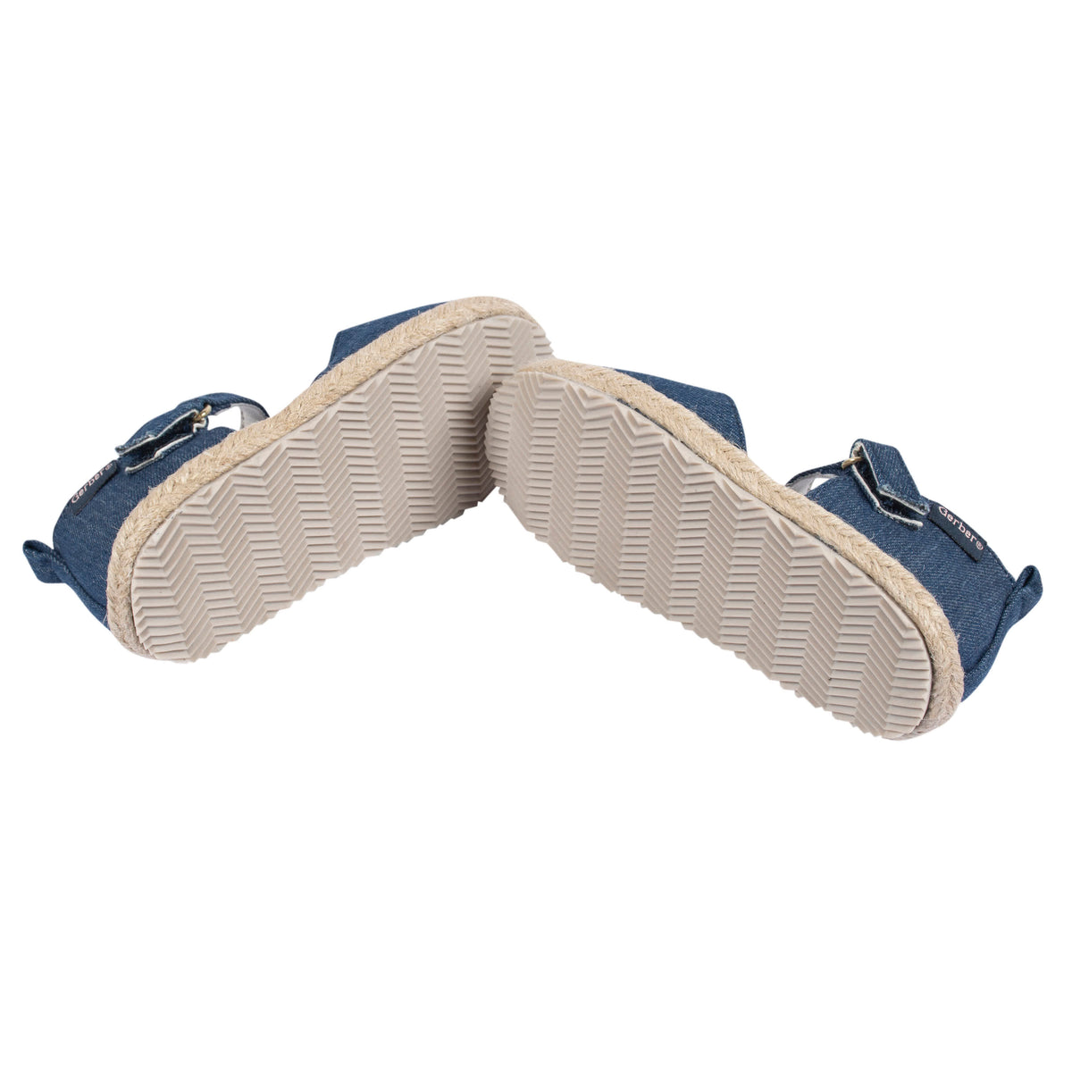 Infant & Toddler Girls Denim Espadrille Sandal, view 4