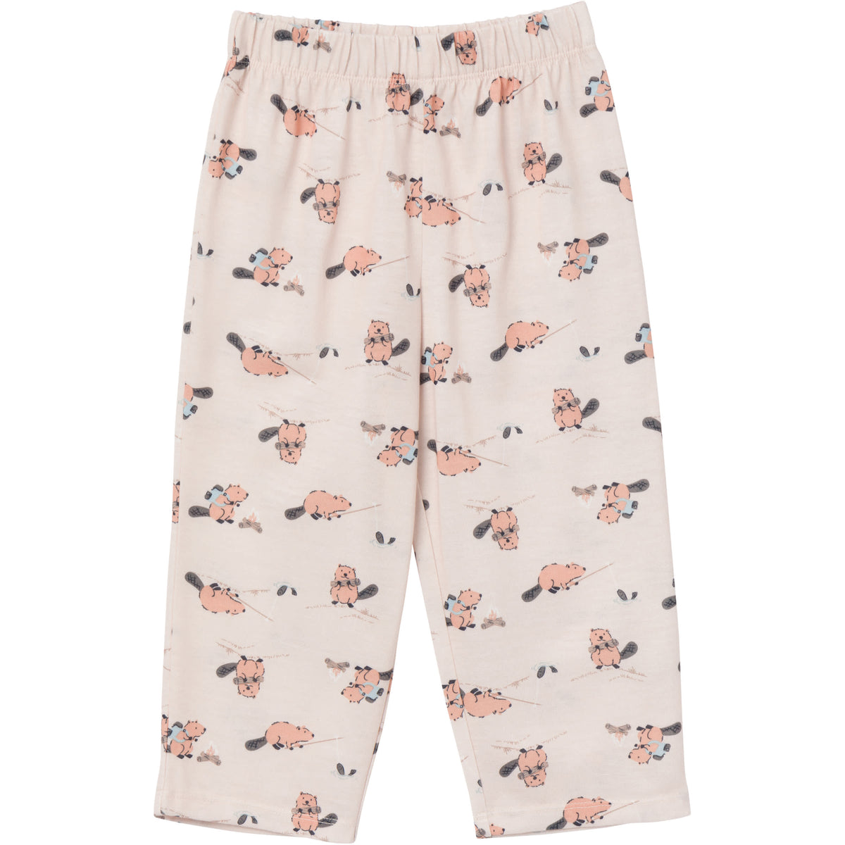 3-Piece Toddler Boys Woodlands T-Shirt, Shorts & Pants Pajama Set, view 4