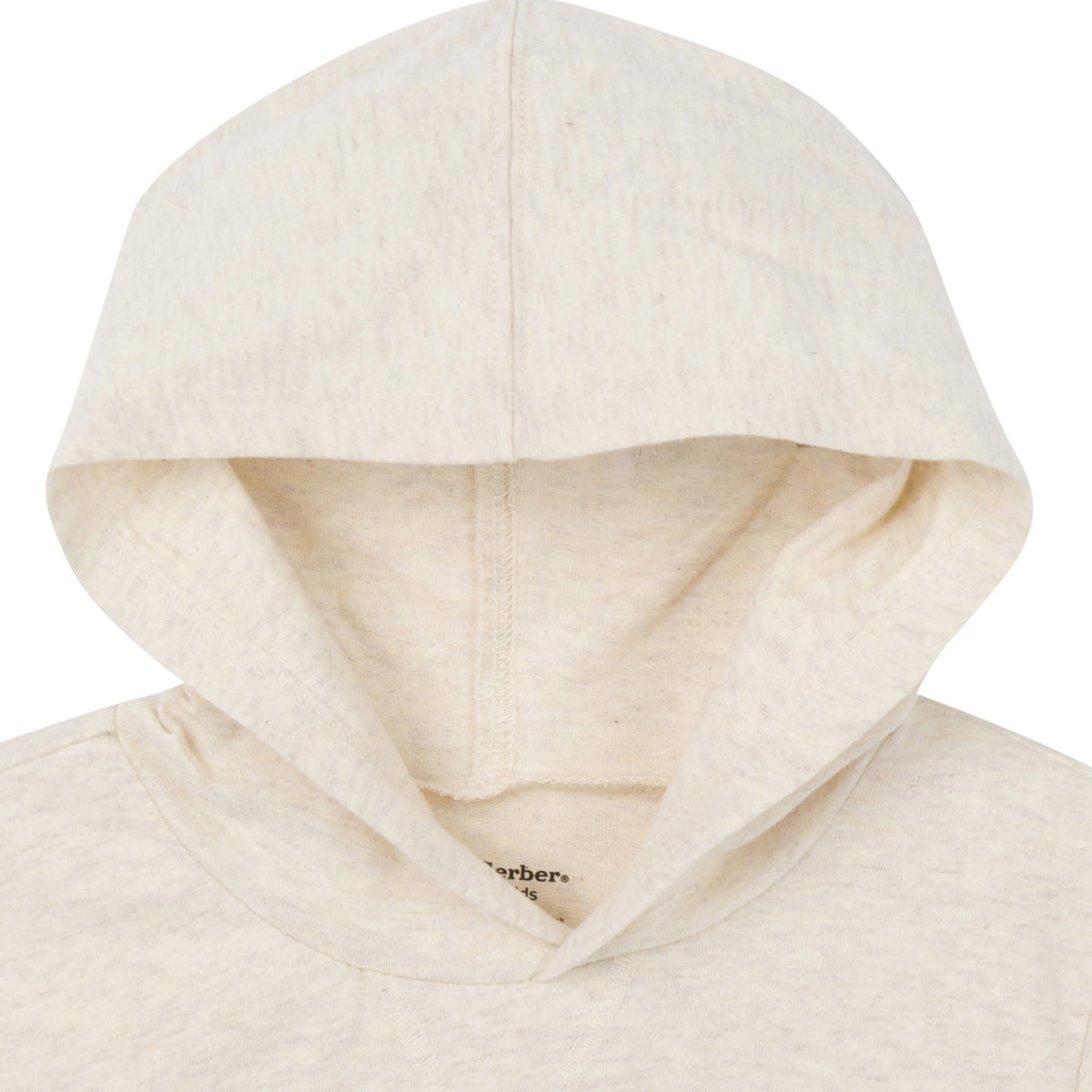 3-Piece Toddler Boys Beige Top, Hooded Top and Jogger, view 3