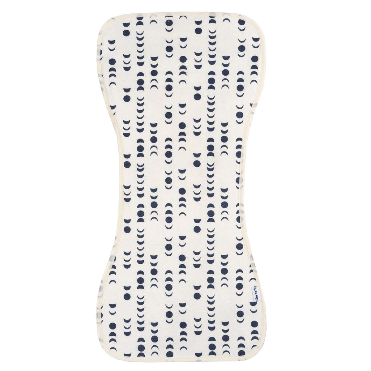 5-Pack Baby Boys Blue Gold Burpcloth, view 4