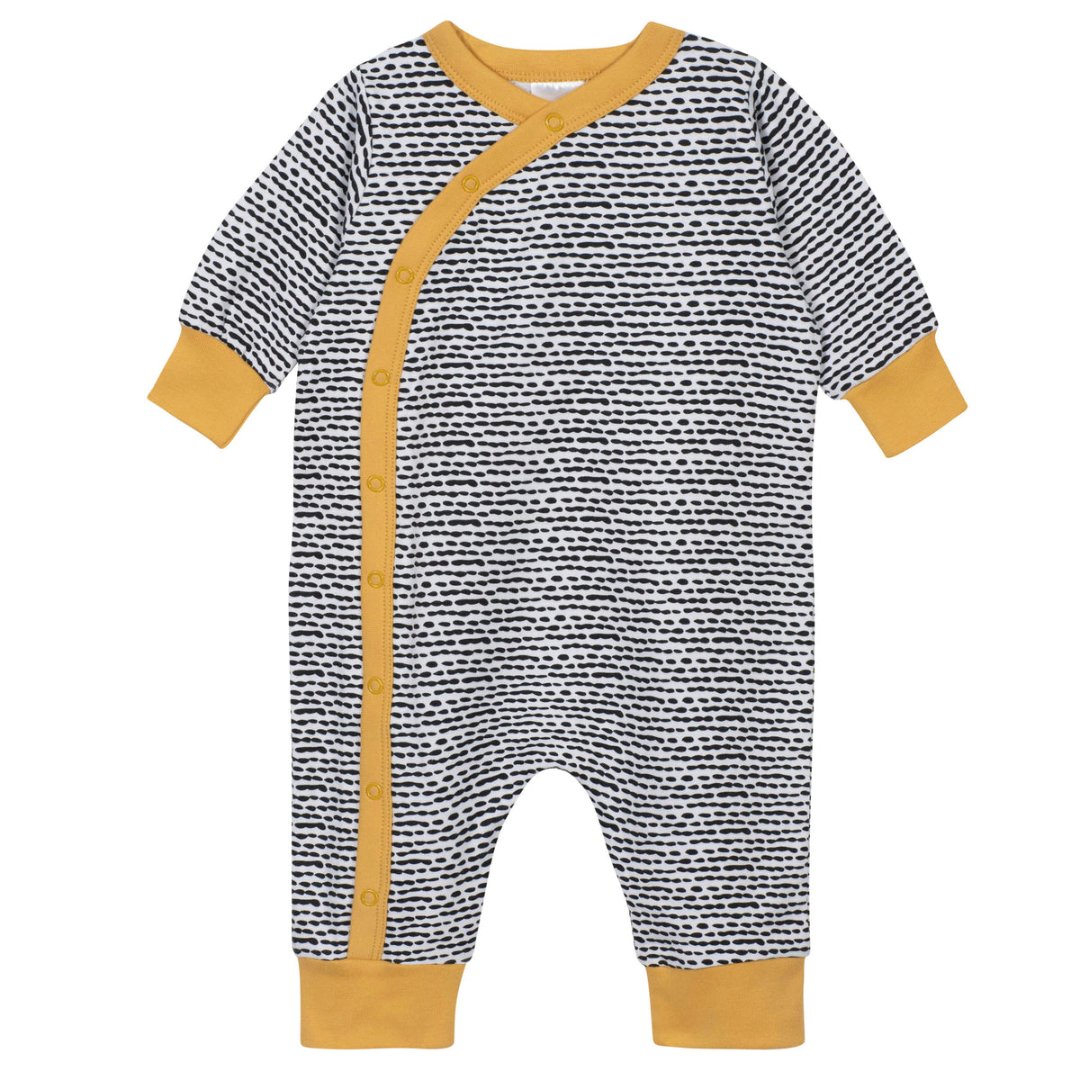 2-Piece Baby Boys Nature Coverall and Cap Set, view 2