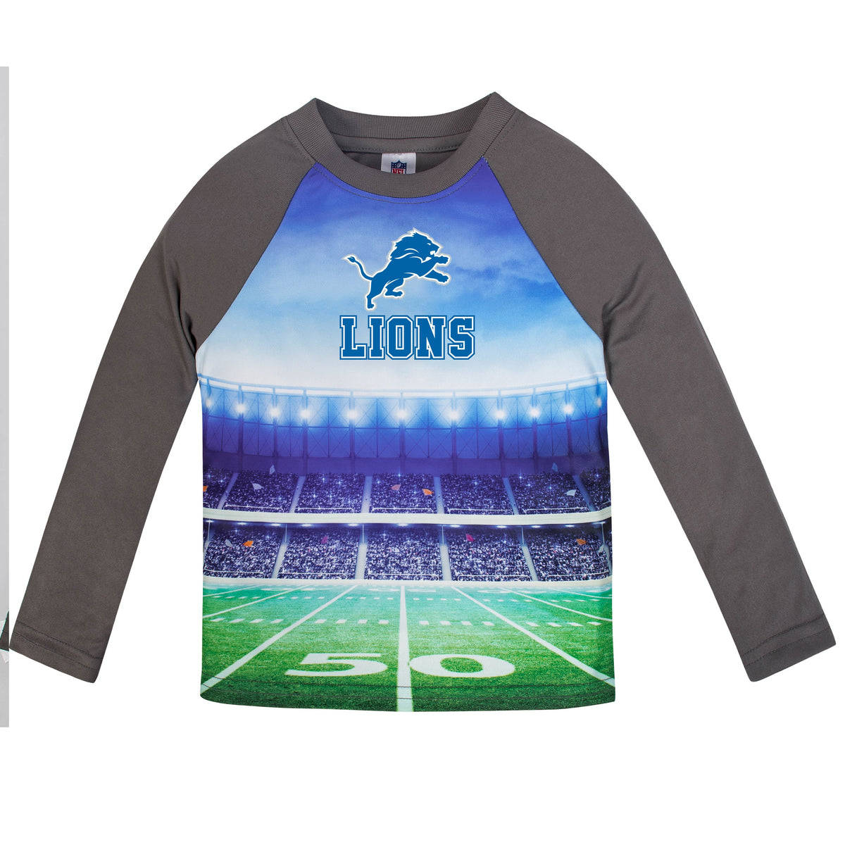 Detroit Lions Toddler Boys Long Sleeve Tee Shirt