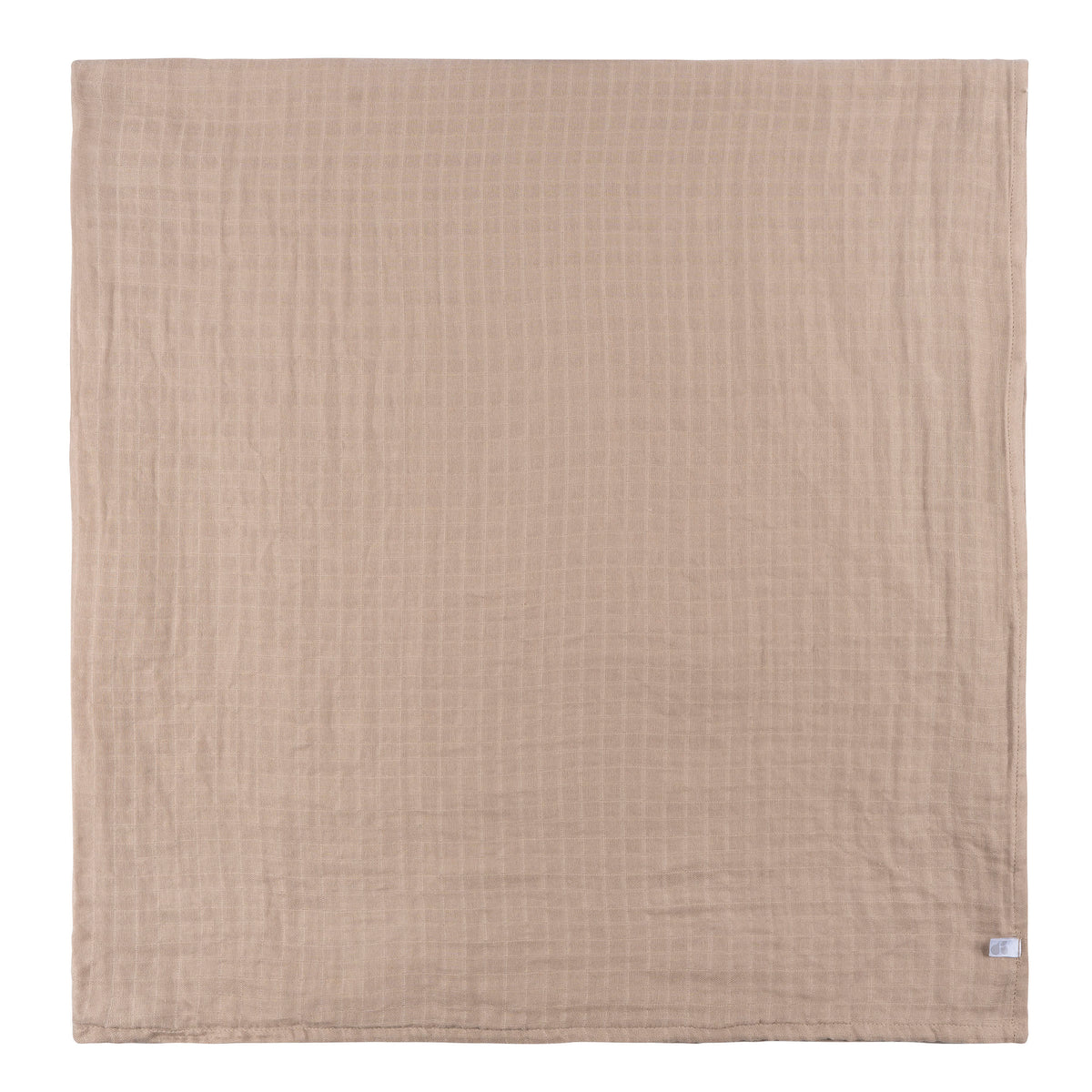 2-Pack Baby Neutral Tan Muslin Swaddle Blanket, view 3