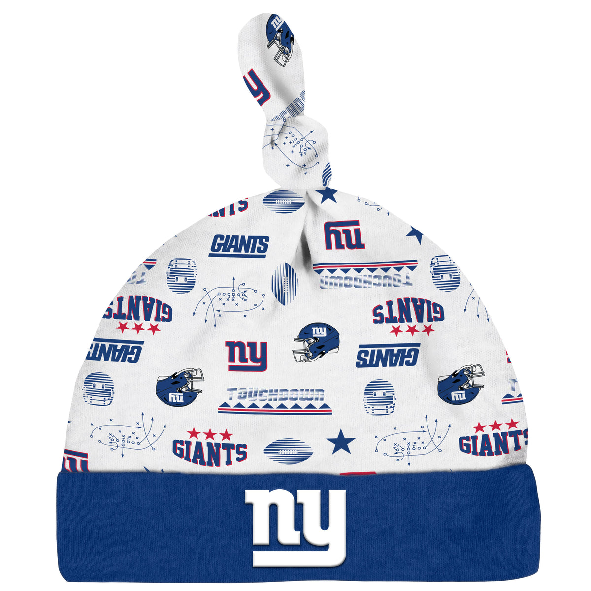 3-Piece Baby Boys New York Giants Bodysuit, Sleep 'N Play & Cap Set, view 3