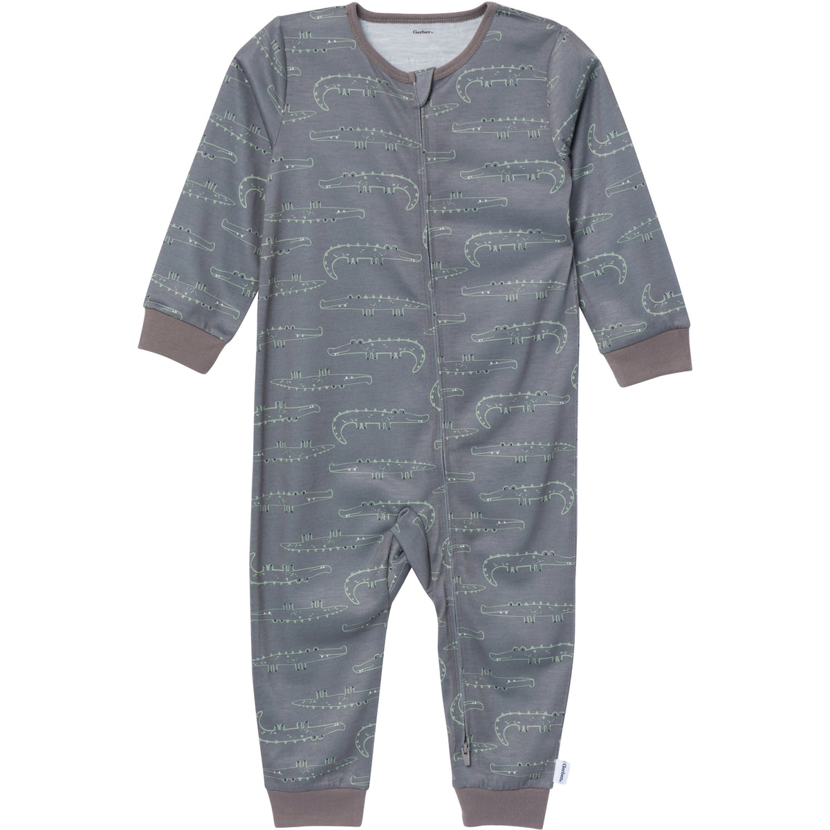 3-Pack Infant & Toddler Boys Jungle Footless Pajamas, view 6