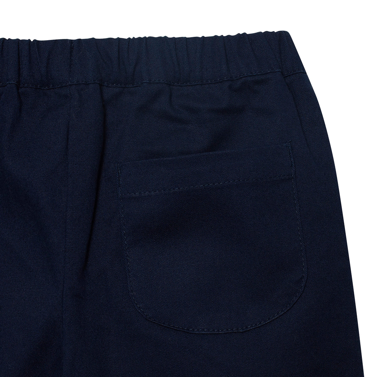 Infant & Toddler Boys Blue Canvas Pants, view 2