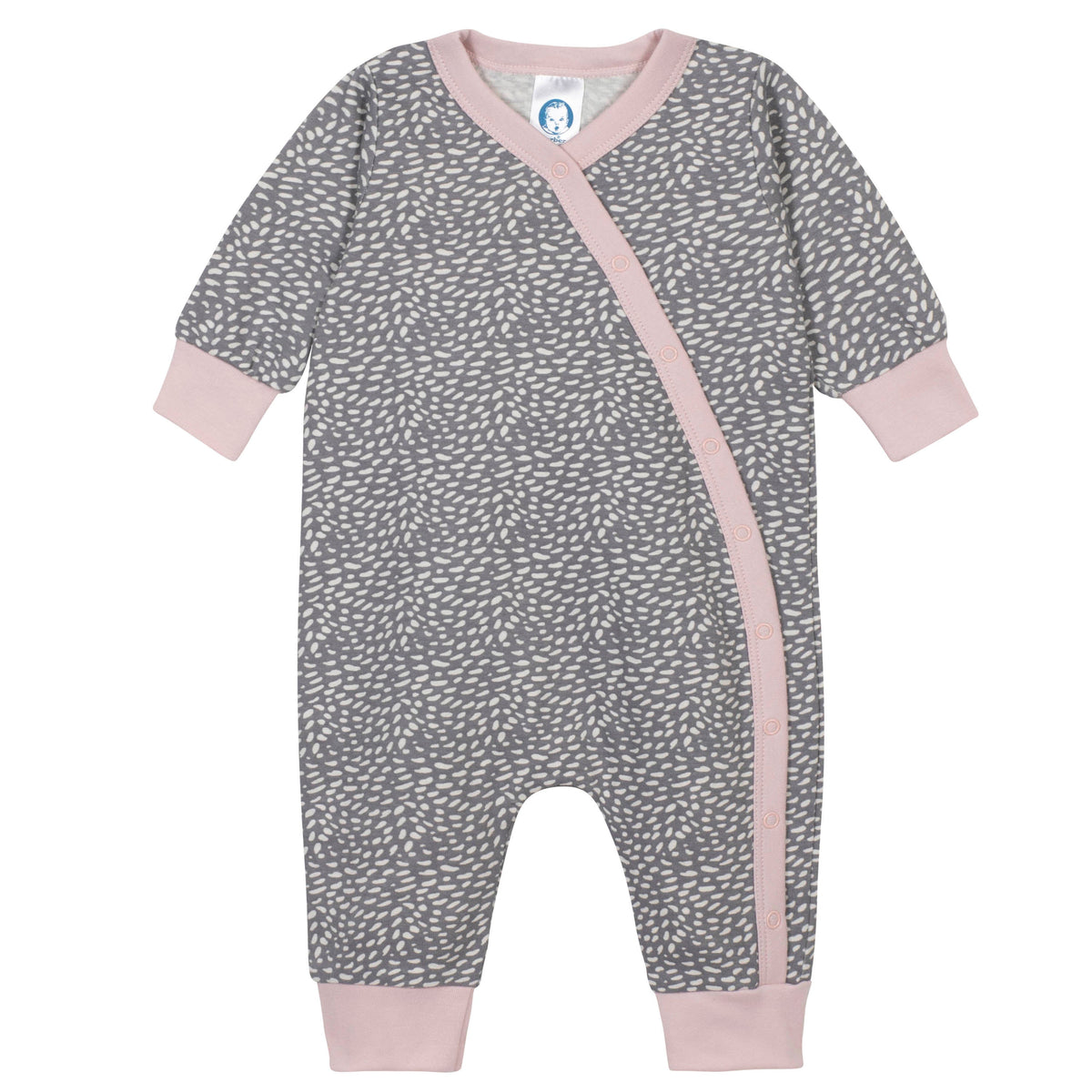 2-Piece Baby Girls Bunny Coverall and Cap Set, view 2