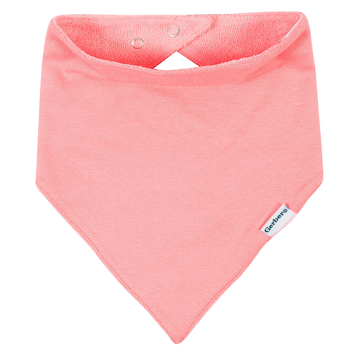 Modern Moments by Gerber Baby Girls Pink Organic Bib
