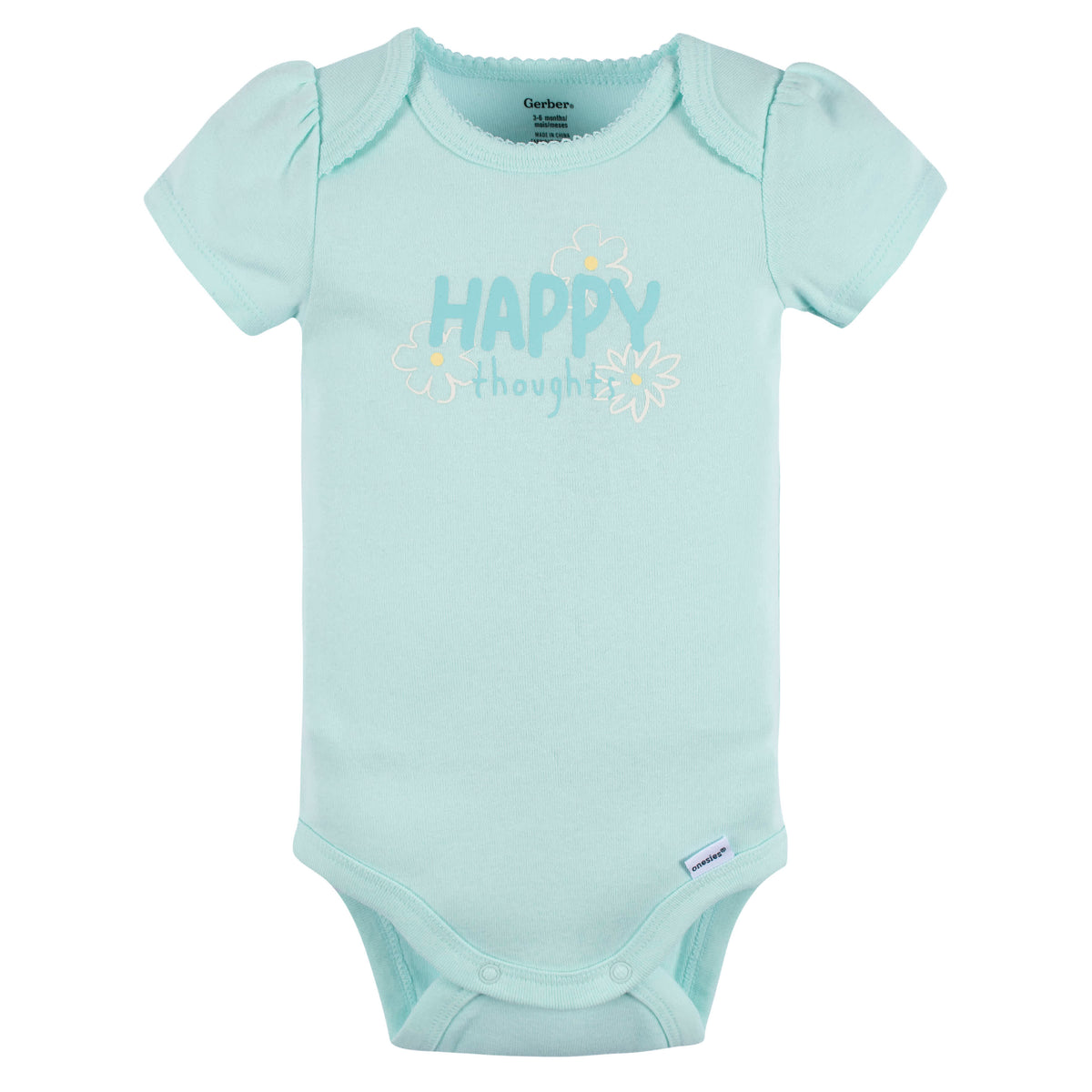 4-Piece Baby Girls Bee Petals Onesies Bodysuit, Tee, Skort & Pant Set, view 4