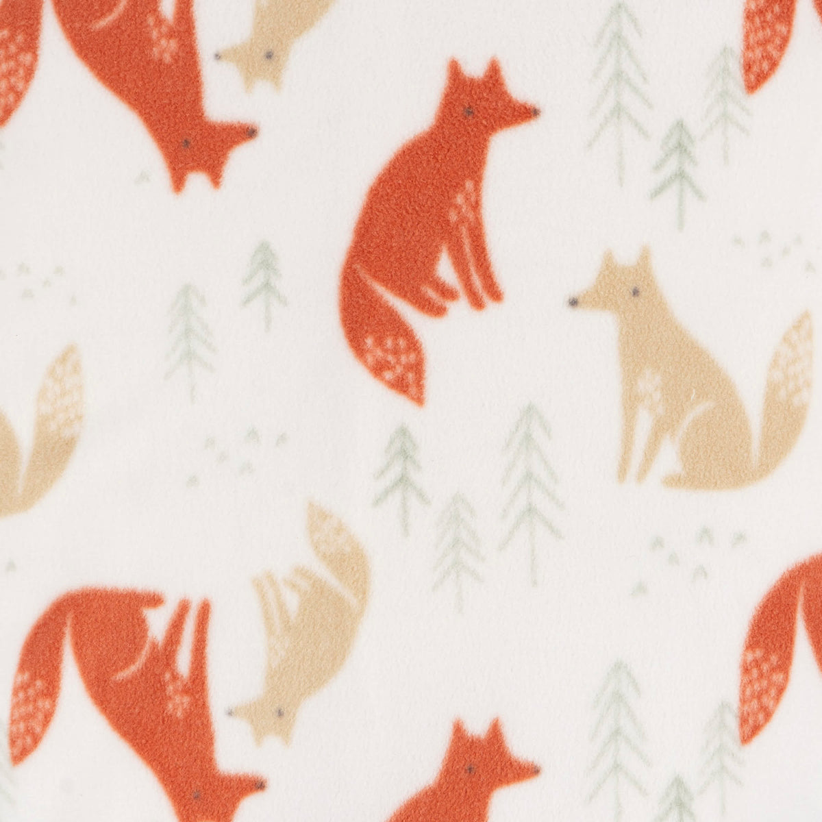 3-Pack Baby & Toddler Boys Fox Forest Fleece Pajamas, view 7