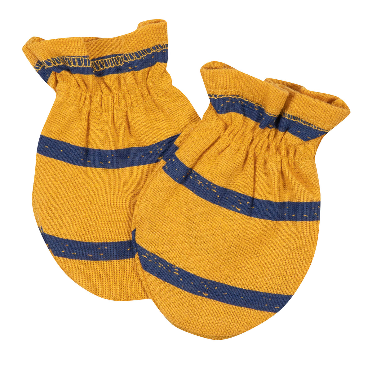3-Pack Baby Boys Dino No Scratch Mittens, view 3