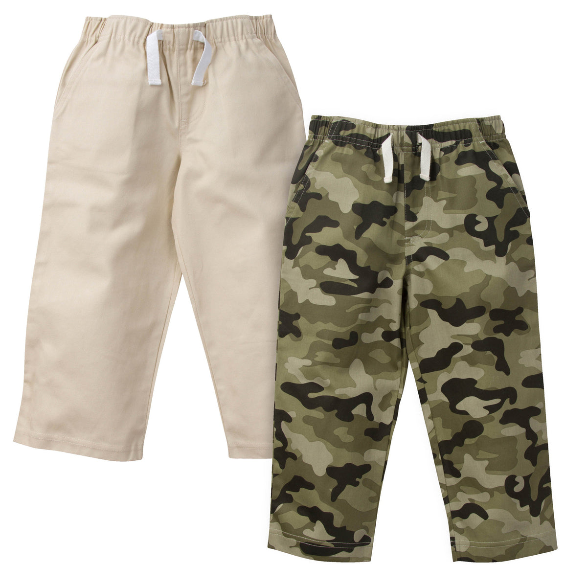 Boys 2-Pack Woven Twill Pant